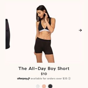 lively all day boy short